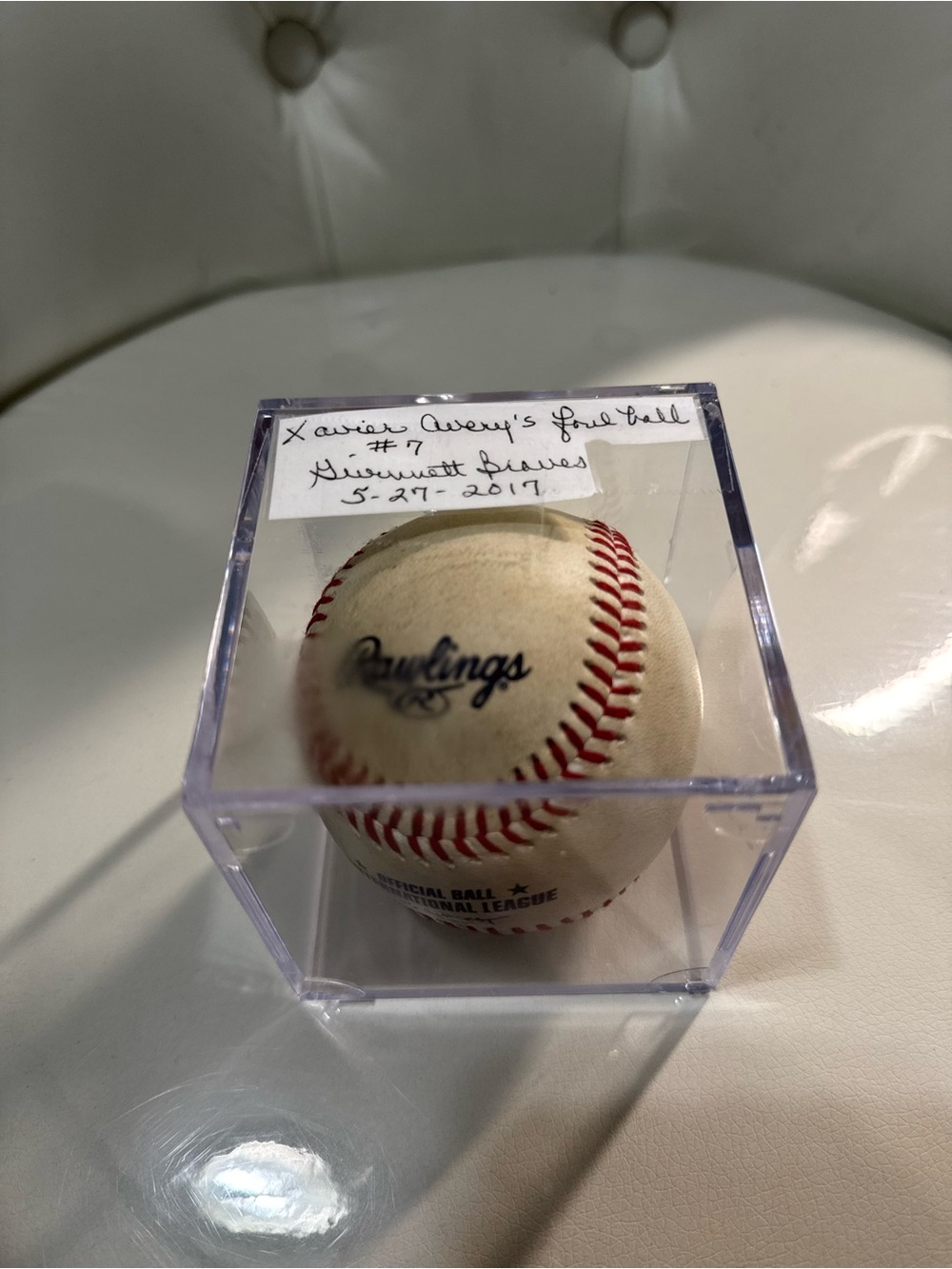 Xavier Avery Foul Ball #7